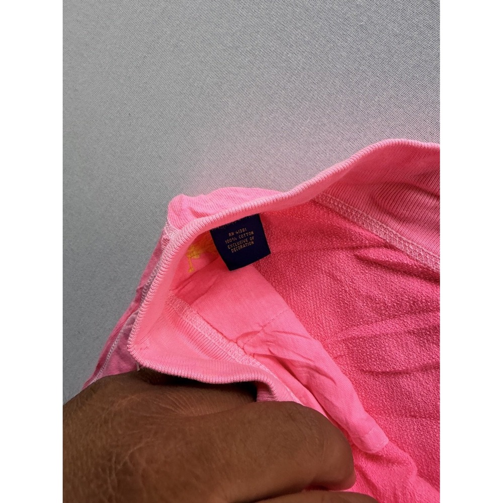 Polo Ralph Lauren Skirt Womens S Pink Good Embroidered Cotton Mini Drawstring - Picture 8 of 10